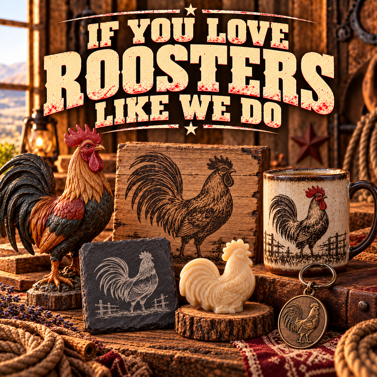 Rooster Love Collection
