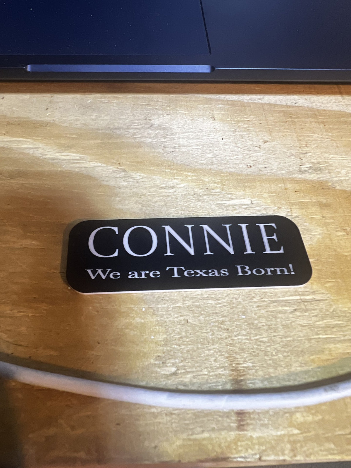 Laser Engraved Custom Name Tags