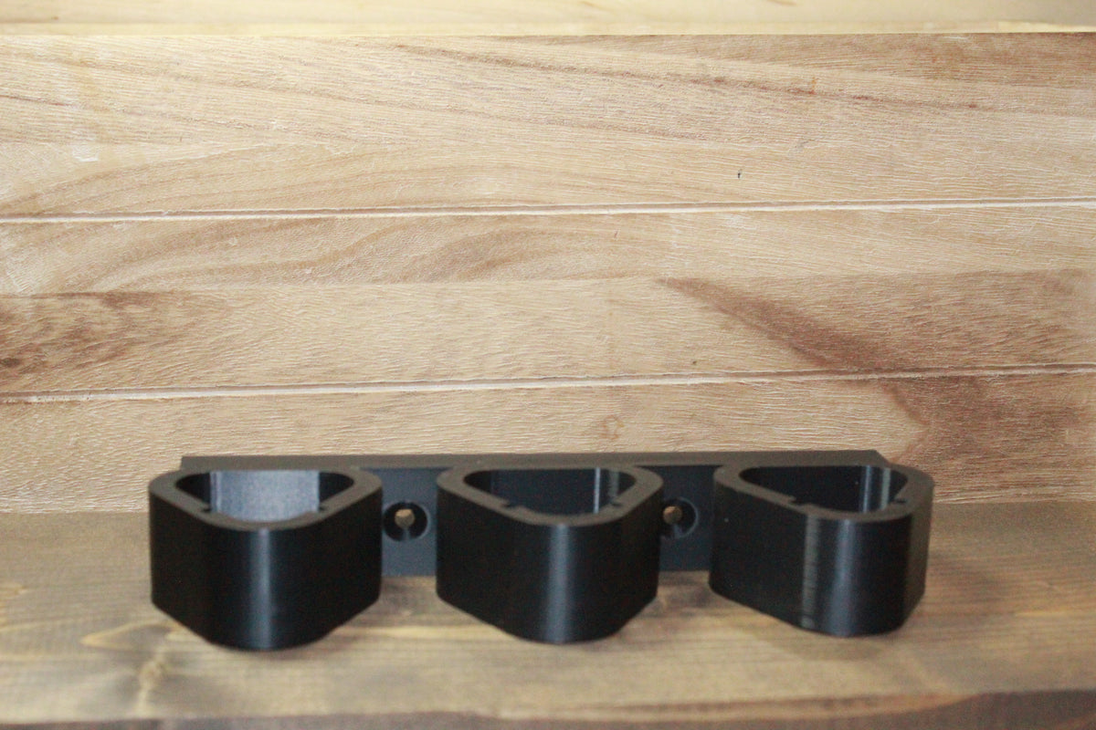 M12 3 bay battery mount