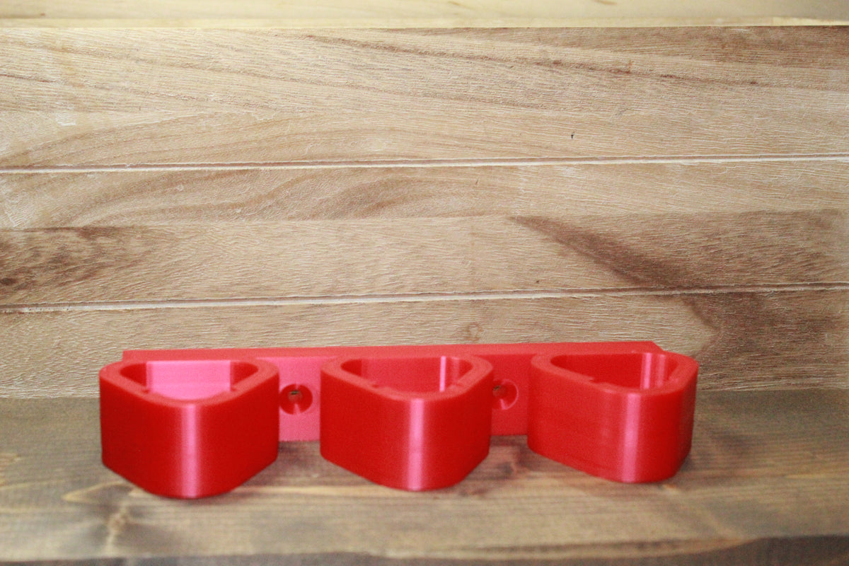 M12 3 bay battery mount
