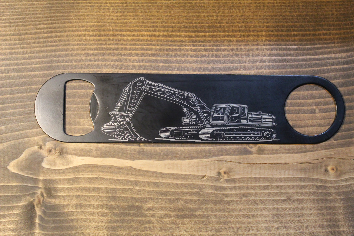 7 inch Bottle Opener (Excavator)