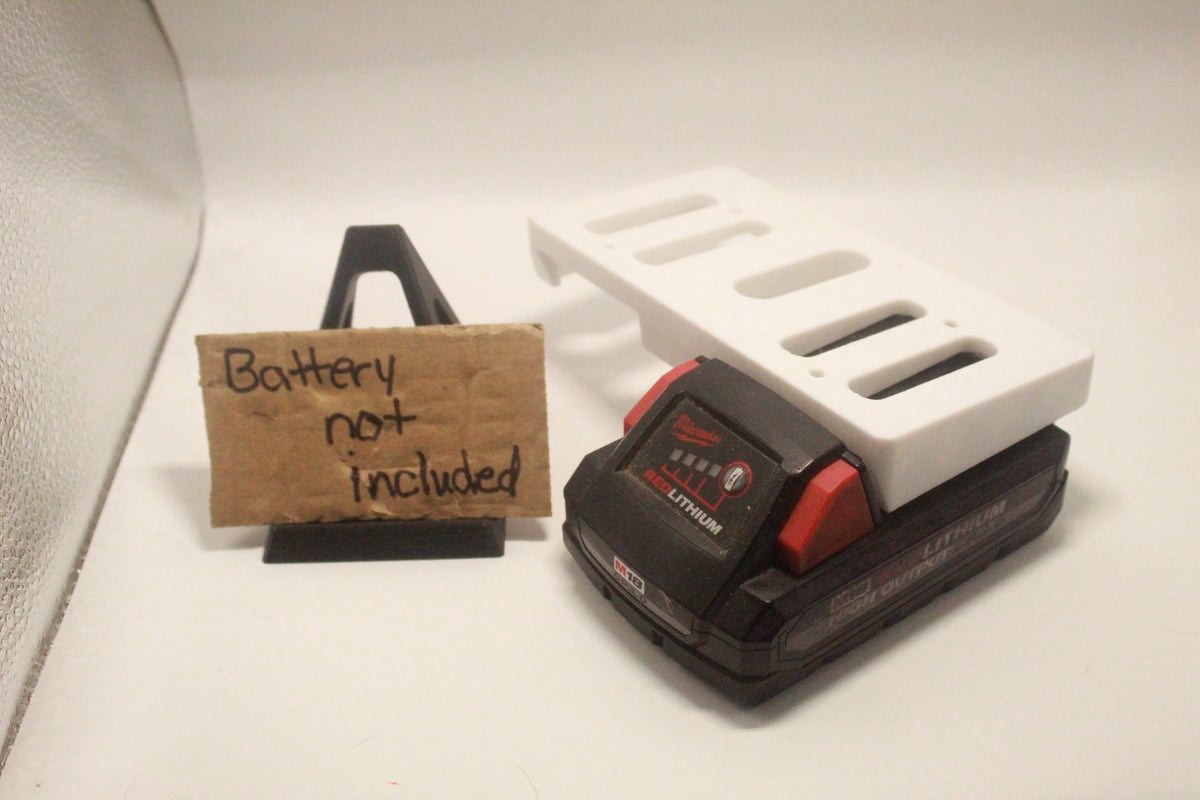 M18 2 Bay Battery Mount