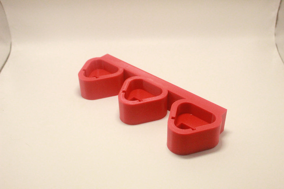 M12 3 bay battery mount