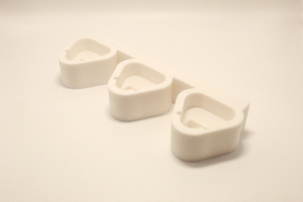 M12 3 bay battery mount
