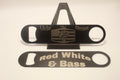 7 inch Black Bottle Opener (USA flag with Bass and "Livin' Tha Dream")